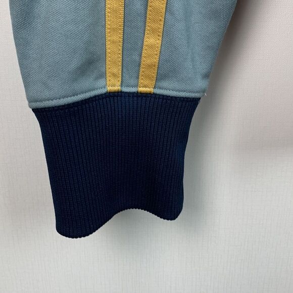 Fossil Unisex Warm Up Track Sweatshirt full zip Jacket New York Size Large - Picture 6 of 7